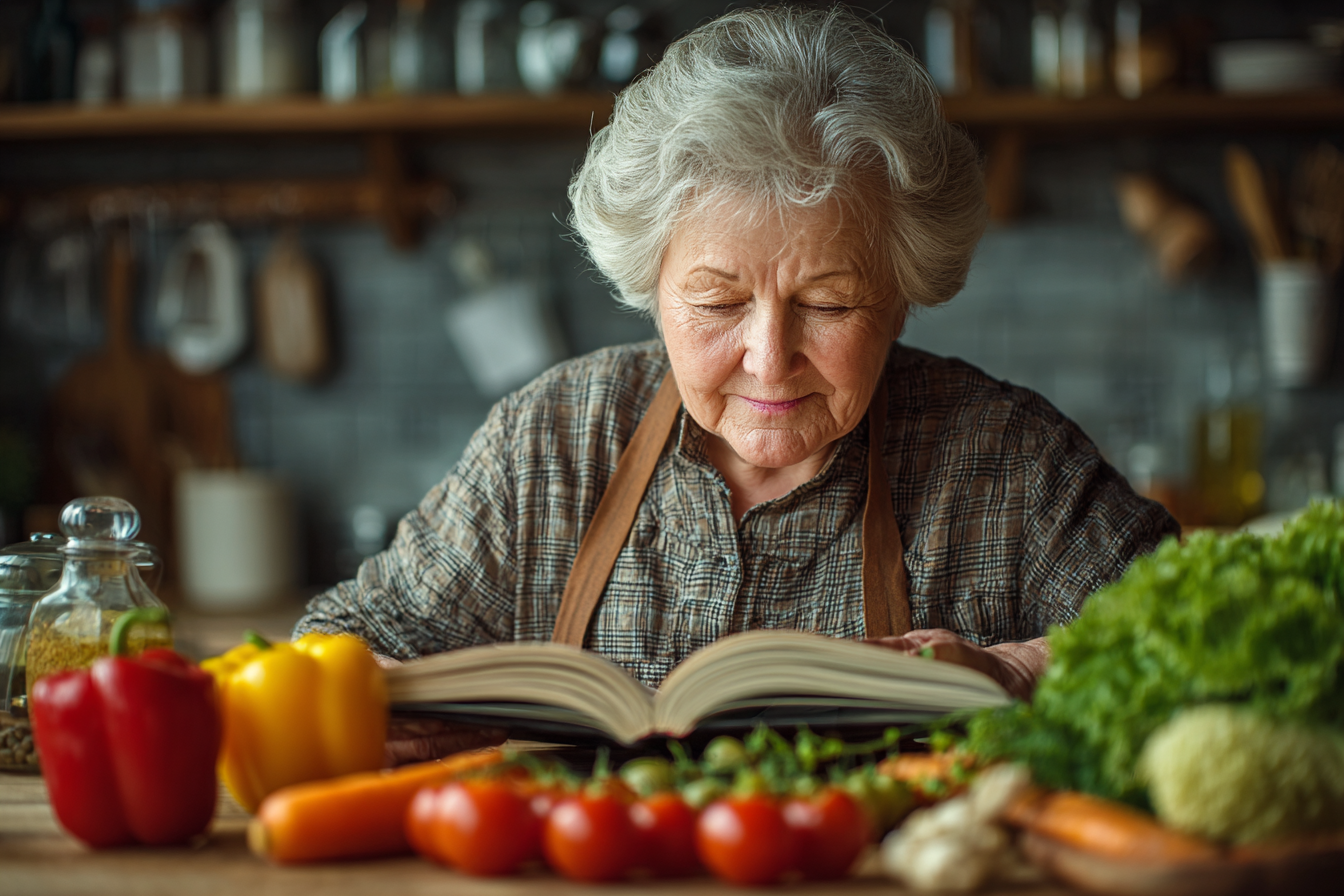 Група старших людей після заняття йогою на природі